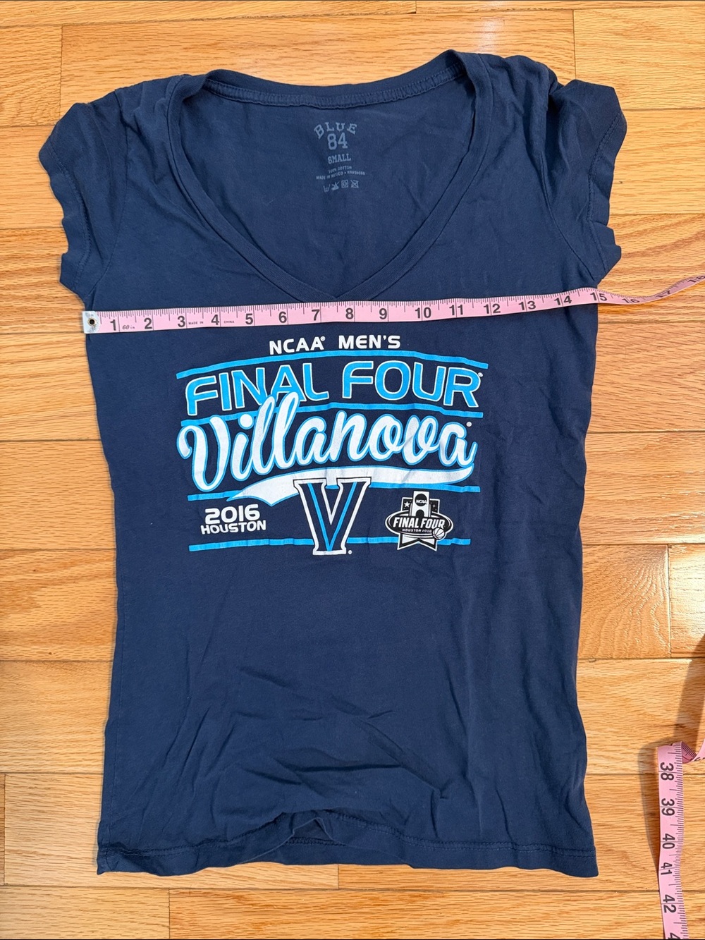 Blue 84 Navy Villanova Final Four Graphic Tee